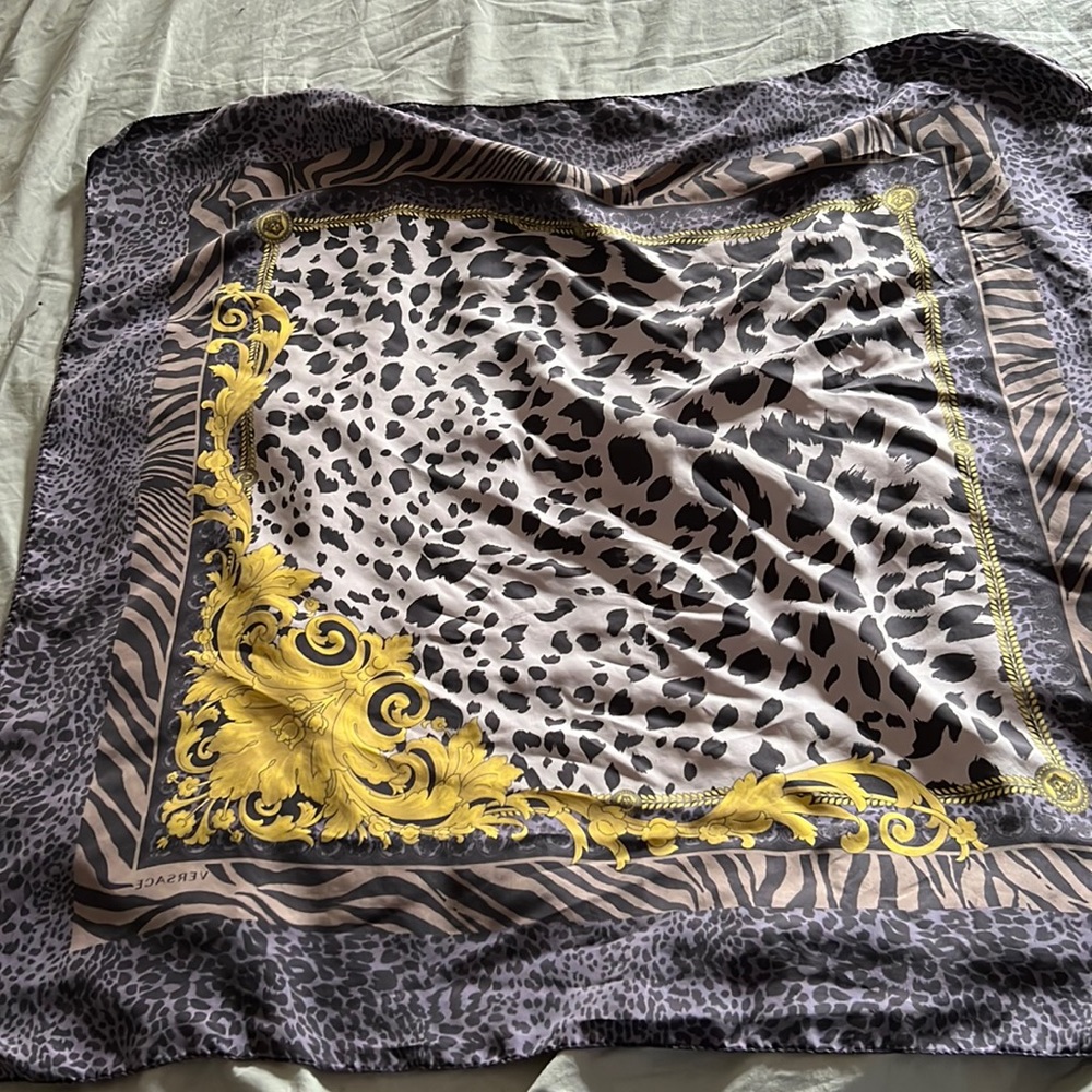 Versace 100% Silk Scarf